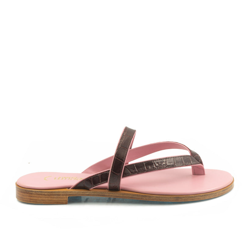 Corinthe - bordeaux et rose