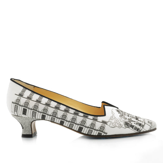 Marquise Palais Royal - toile blanche