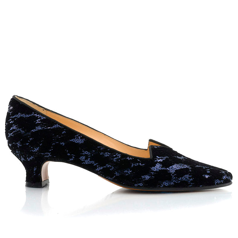 Marquise - tissu velours & paillettes