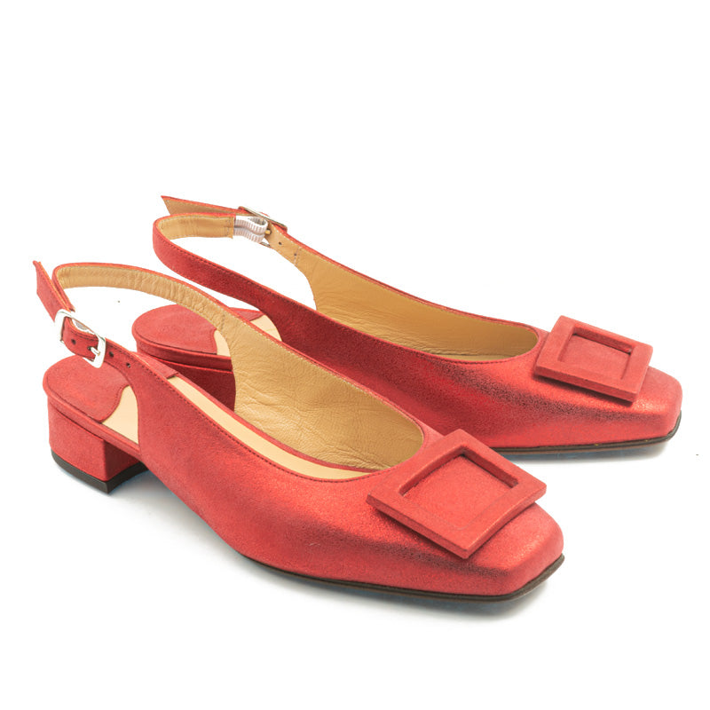 Jackie - cuir métallisé