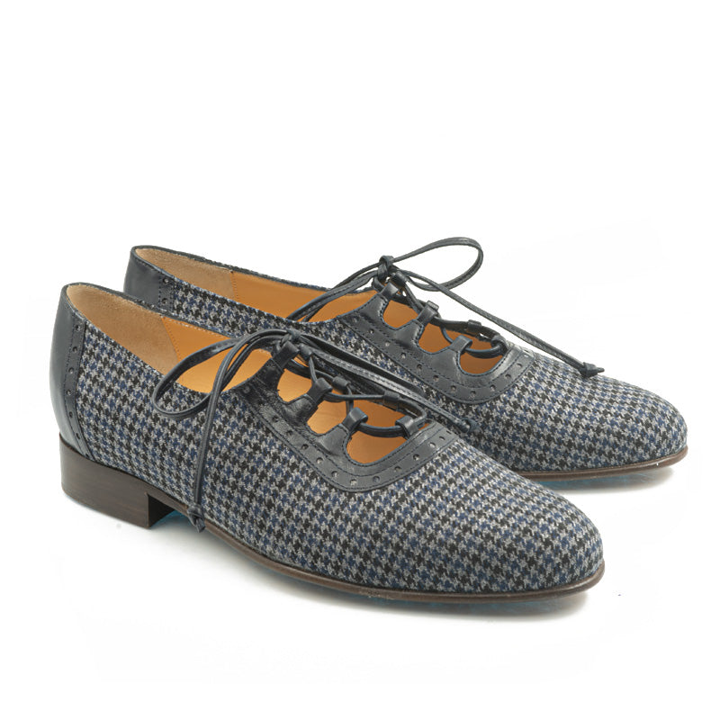 Loch Ness - tweed marine - Bégum Paris