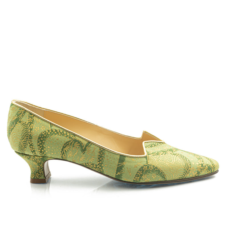 Marquise - tissu japonais vert - Bégum Paris