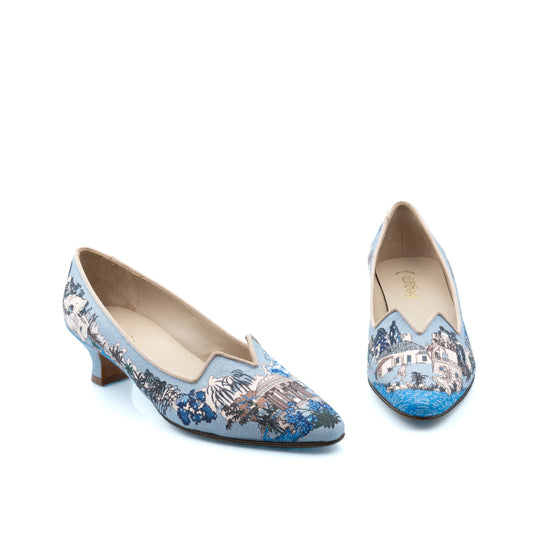 Marquise Trianon - toile bleue