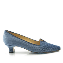 Marquise - velours losange bleu - Bégum Paris