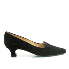 Marquise - velours damassé noir - Bégum Paris