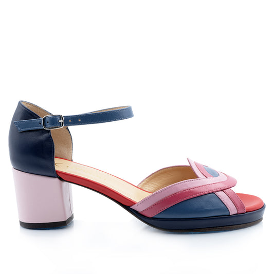 Saint-Raphaël - bleu et rose - Bégum Paris