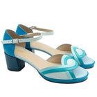Saint Raphael - green and blue
