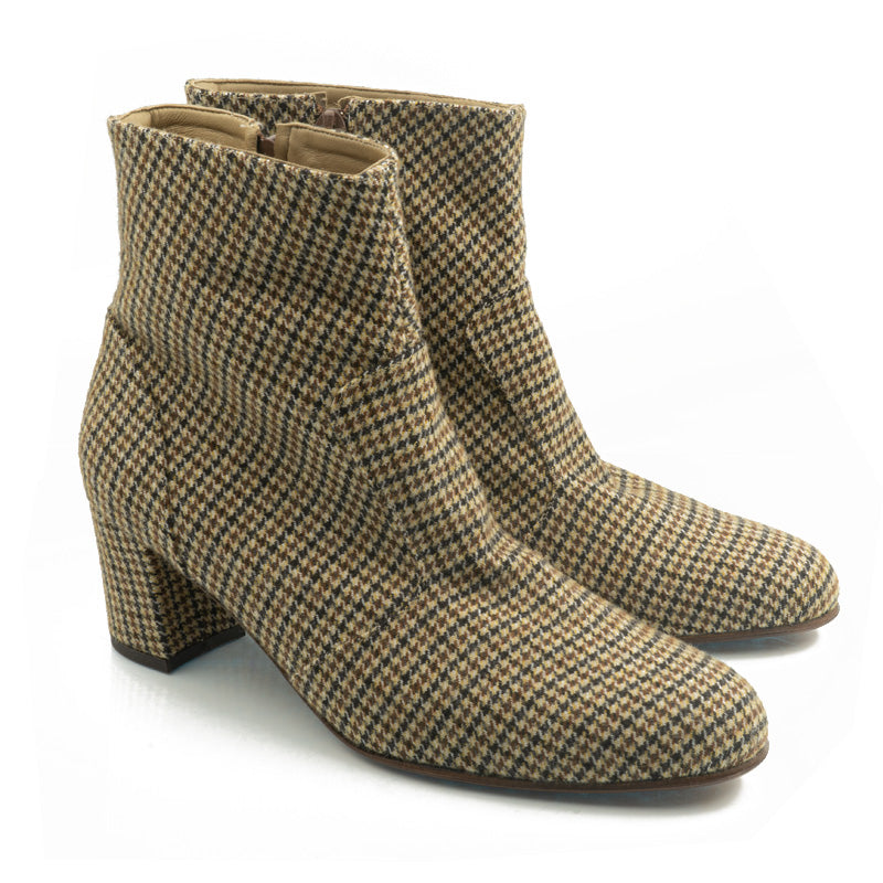 Sherpa - tweed noir et beige - Bégum Paris