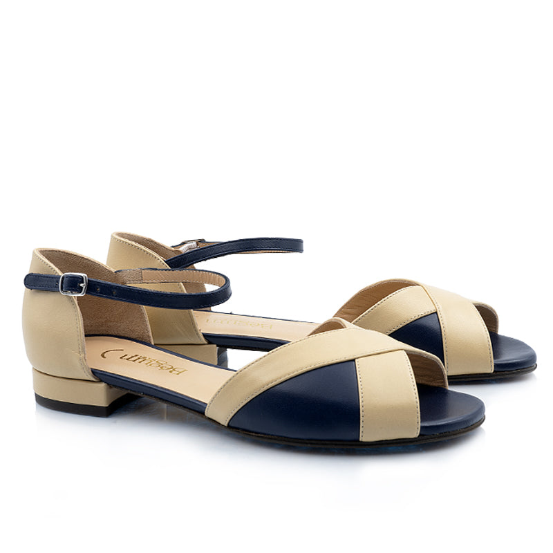 Nougat - marine et beige - Bégum Paris