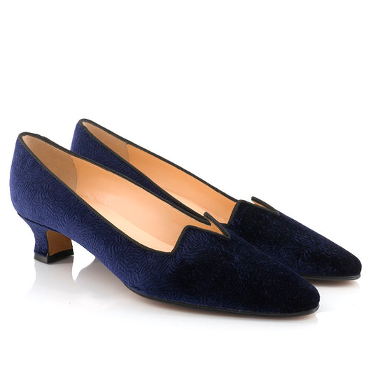 Marquise - velours bleu