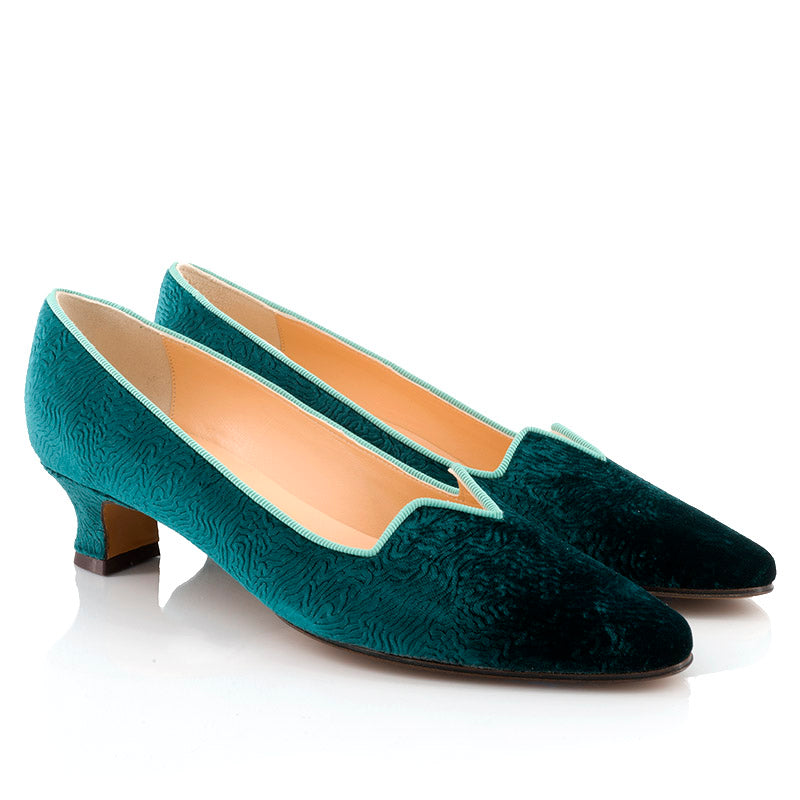 Marquise - velours vert - Bégum Paris