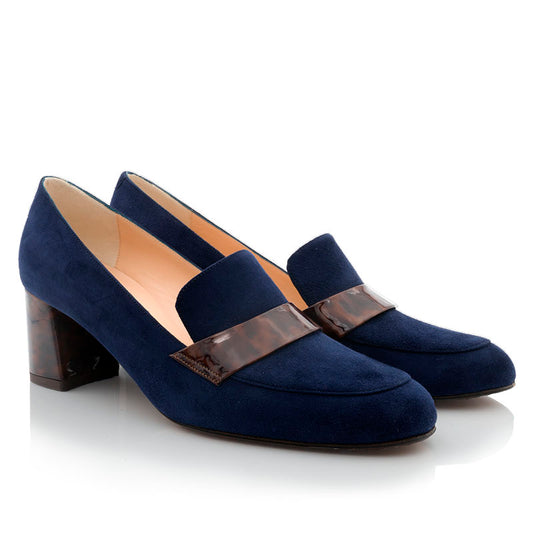 Mouscou - navy & tortoiseshell