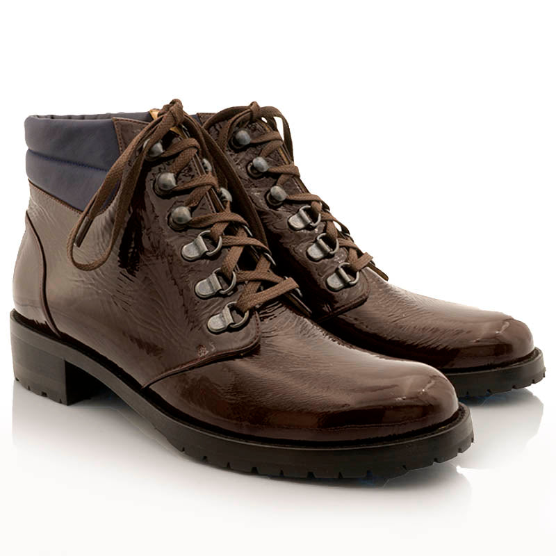 Oslo vogue - marron et marine - Bégum Paris