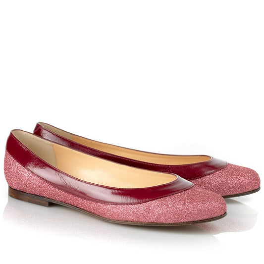 Bicyclette paillettes - rose